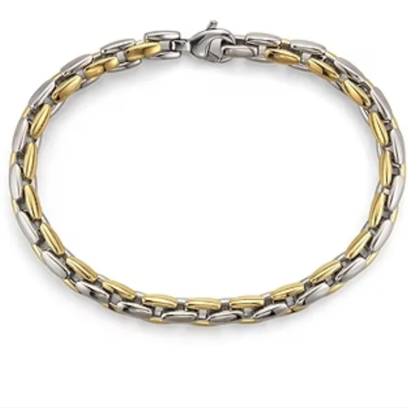 🎉HPx8🎉 Men's Square Link Bracelet - Picture 2 of 7